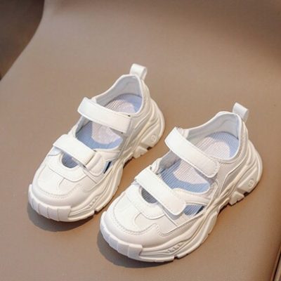 Comfortable, Lightweight, Unique And Stylish Children Sports Shoes With Flat Shoes For Girls