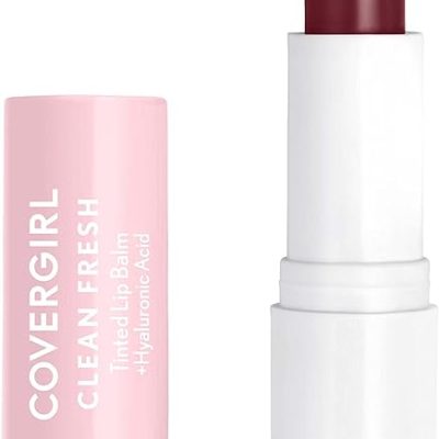COVERGIRL Clean Fresh Tinted Lip Balm, Bliss You Berry