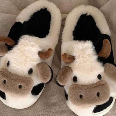 Cute Cartoon Animal Pattern Home Slippers, Warm, Comfortable, Non-Slip And Fashionable Design