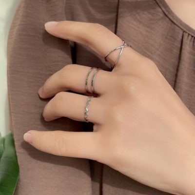 DAZY 3pcs Minimalist Ring