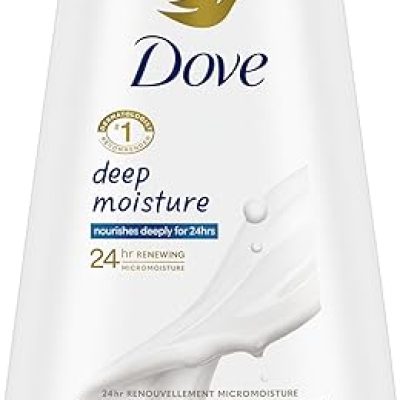 Dove Body Wash with Pump Deep Moisture For Dry Skin Moisturizing Skin Cleanser with 24hr Renewing MicroMoisture Nourishes The Driest Skin 30.6 oz