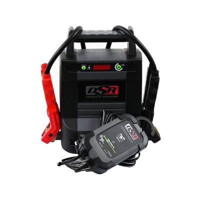 DSR ProSeries 2000 Peak Amp 12 Volt Lithium Ion Portable Jump Starter and Power Station with 2 USB Charging Ports