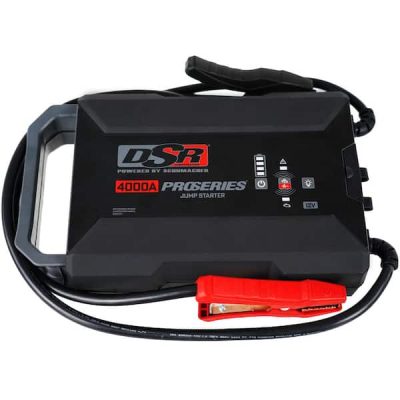 DSR ProSeries Automotive 12-Volt 4000 Peak Amp Lithium Jump Starter and Portable Power Station