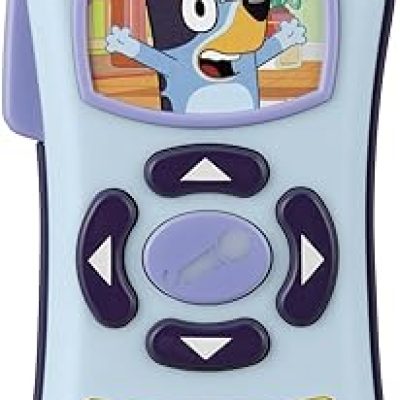 eKids Bluey Toy Remote Control for Toddlers with Built-in Music and Sound Effects, Musical Toy for Fans of Bluey Toys