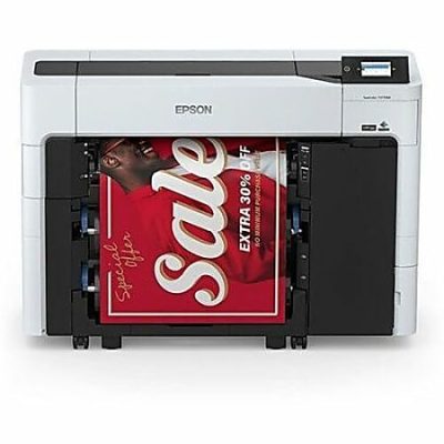 Epson SureColor T3770DE A1 Inkjet Large Format Printer – 24″ Print Width – Color – 6 Color(s) – 65 Second Color Speed – 2400 x 1200 dpi – 4 GB -…