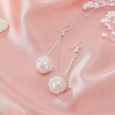 Faux Pearl Drop Earrings