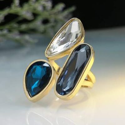 Gemstone Decor Ring