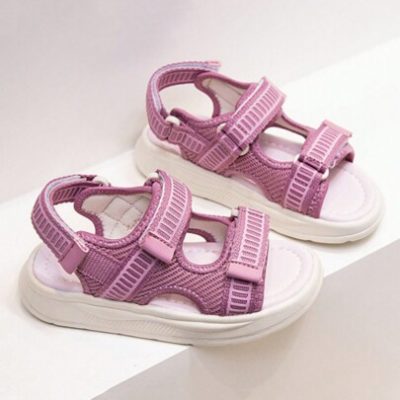 Girls” Sporty Sandals, New Summer Style, Children Casual Shoes, Soft Non-Slip Soles, Unisex Kids Sandals For Beach