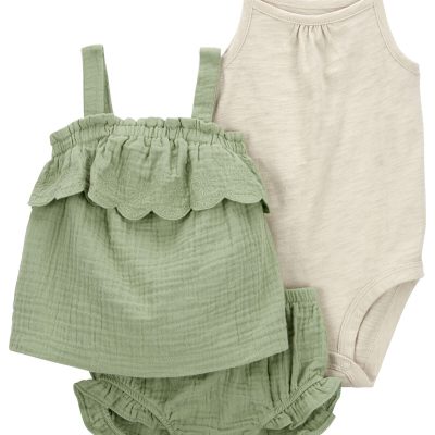 Green Baby 3-Piece Little Short Set | carters.com