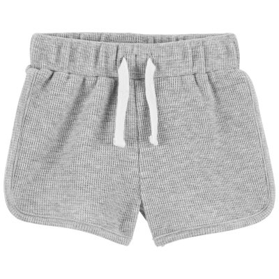 Heather Baby Pull-On Thermal Shorts | carters.com