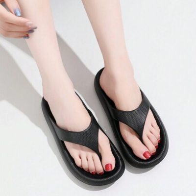 Hollowed-Out Garden Shoes For Girls And Boys, Comfortable, Breathable, Anti-Slip, Made Of EVA, 1 Pair Of Stylish Flip-Flops