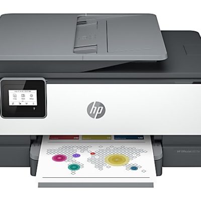 HP OfficeJet 8015e Wireless Color All-in-One Printer with 3 months of ink included (228F5A)