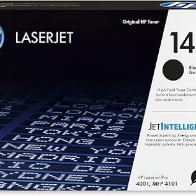 HP Original 148X Black Laserjet Toner Cartridge | This Cartridge Works Laserjet Pro 4001, MFP 4101 | W1480X, Black