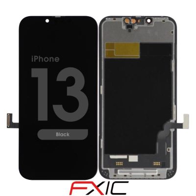 Incell – LCD Screen and Digitizer Assembly for iPhone 13 (FX IC Functionality Enabled) (Black)