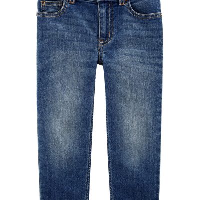 Indigo Wash Toddler Dark Wash Straight-Leg Jeans | carters.com