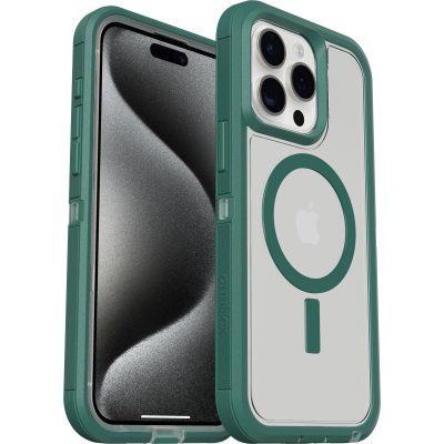 iPhone 15 Pro Max Defender Series XT Clear Case for MagSafe