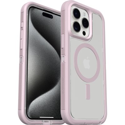 iPhone 15 Pro Max Defender Series XT Clear Case for MagSafe