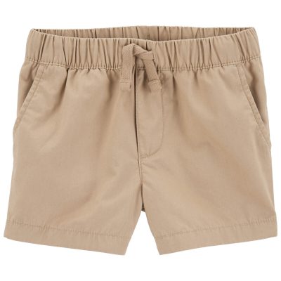 Khaki Baby Pull-On All Terrain Shorts | carters.com