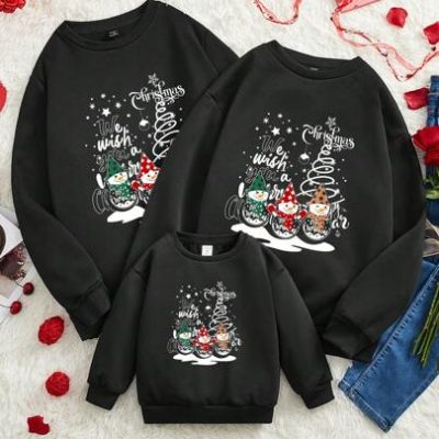 Manfinity Homme 1pc Loose Fit Men’s Christmas Print Sweatshirt