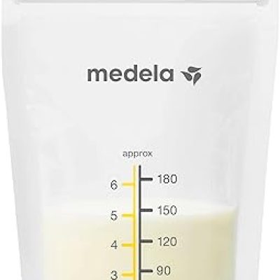 Medela Breast Milk Storage Bags, 100 Count, Ready to Use Breastmilk Bags for Breastfeeding, Self Standing Bag, Space Saving Flat Profile,…