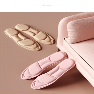 Memory Foam 5D Sport Insoles for Shoes Women Men Deodorant Breathable Cushion Running Insoles For Feet Care Orthopedic Insoles