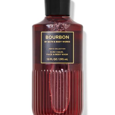 Mens Bourbon 3-in-1 Hair, Face & Body Wash