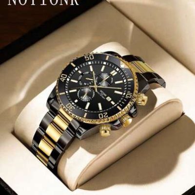 Men’s Casual Sports Quartz Wristwatch With Date Display