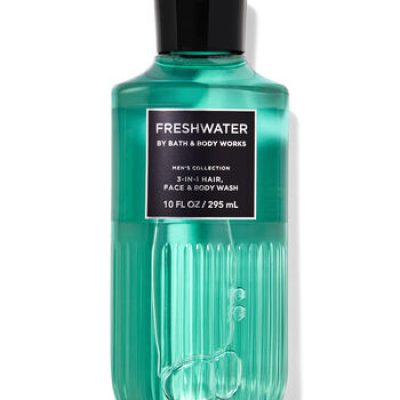 Mens Freshwater 3-in-1 Hair, Face & Body Wash