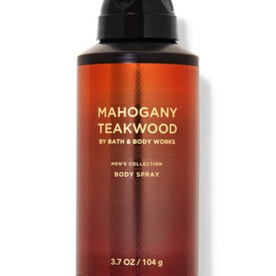 Mens Mahogany Teakwood Body Spray