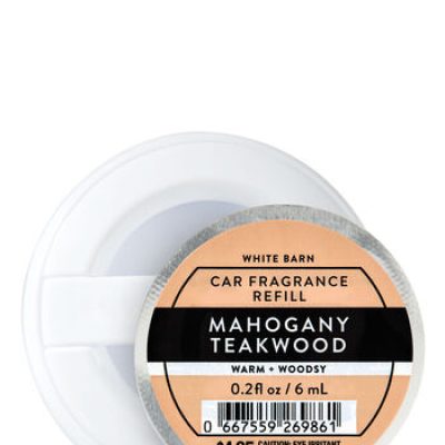 Mens Mahogany Teakwood Car Fragrance Refill