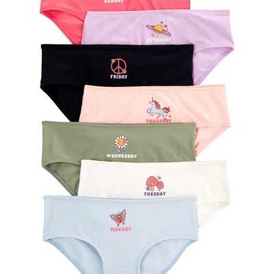 Multi 7-Pack Day of the Week Stretch Cotton Underwear | carters.com