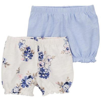 Multi Baby 2-Pack Pull-On Shorts | carters.com