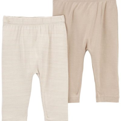 Multi Baby 2-Pack PurelySoft Pull-On Pants | carters.com