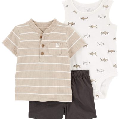 Multi Baby 3-Piece Little Short Set | carters.com