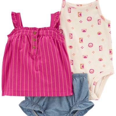 Multi Baby 3-Piece Little Short Set | carters.com