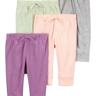 Multi Baby 4-Pack Pull-On Pants | carters.com