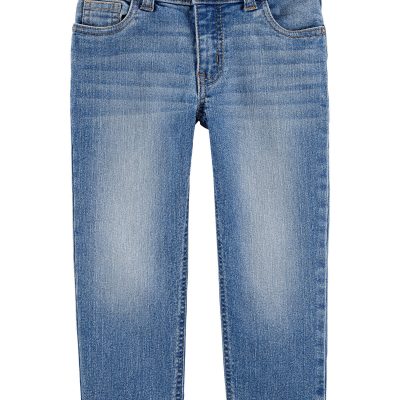 Natural Indigo Toddler Medium Blue Wash Classic Jeans | carters.com