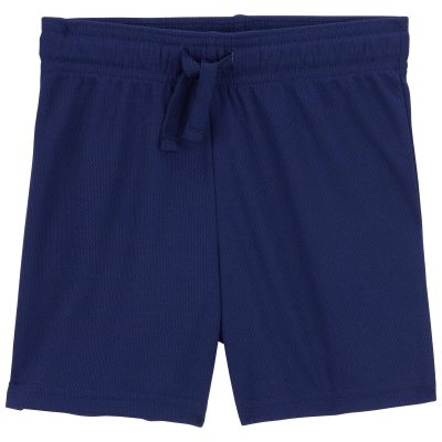 Navy Toddler Athletic Mesh Shorts | carters.com