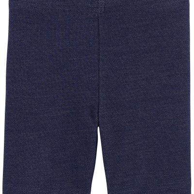 Navy Toddler Faux Denim Bike Shorts | carters.com