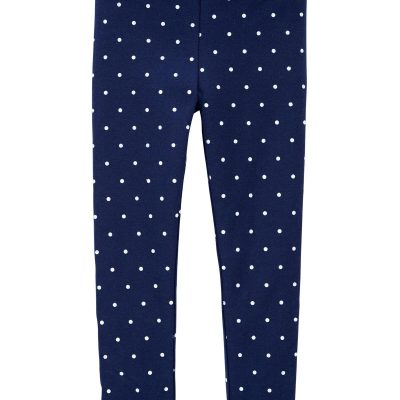 Navy Toddler Polka Dot Leggings | carters.com