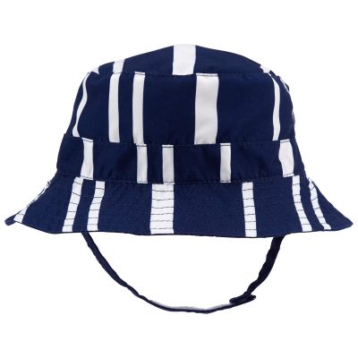 Navy/White Baby Striped Swim Bucket Hat | carters.com