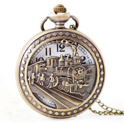 New Unisex Quartz Pocket Watch Fashion Trend Personality Pendant Necklace Pocket Watch