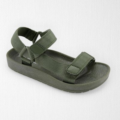 Olive Toddler Recycled Adventure Sandals | carters.com