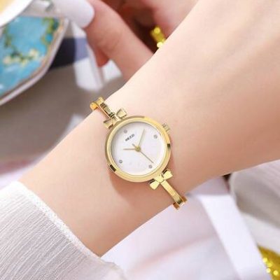 One KEZZI Fashionable And Exquisite Small Alloy Strap Watch In Purple Color