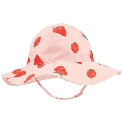 Pink Baby Strawberry Reversible Swim Hat | carters.com