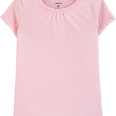 Pink Toddler Cotton Tee | carters.com