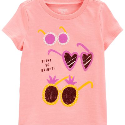 Pink Toddler Shine So Bright Graphic Tee | carters.com