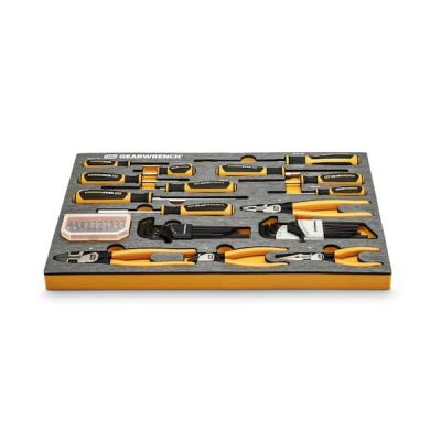 Pliers and Screwdrivers Tool Set in EVA Tray (66-Piece)