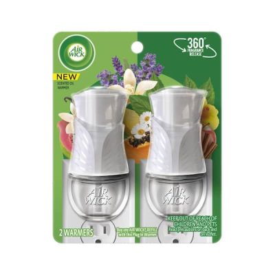 Plug-In Scented Oil Automatic Air Freshener Dispenser (2-Refills)