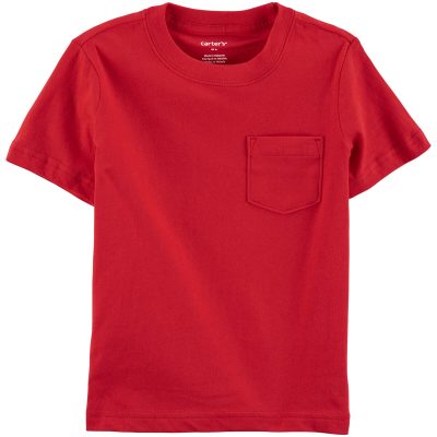 Red Baby Pocket Jersey Tee | carters.com